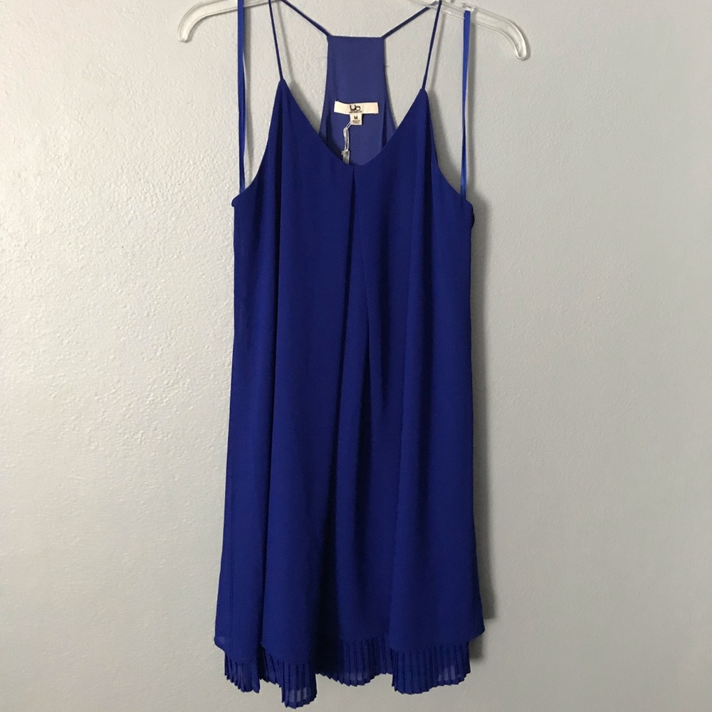 Royal blue dress